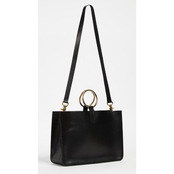 OTAAT/MYERS Collective Ring Tote Black Leather Large - Picture 2 of 8
